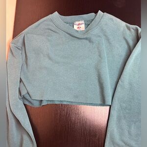 Jerzees Crop Top | Large